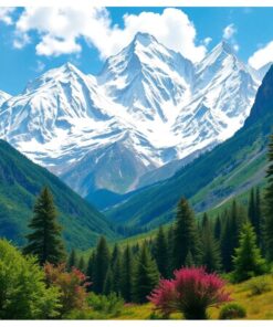 Cordillera Blanca Paint Numbers