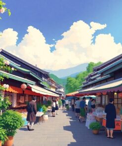 Summer Market Paint Numbers