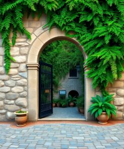 Stone Entrance Paint Numbers