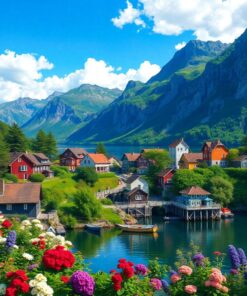 Fjord Summer Paint Numbers