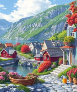 Tea Escape Paint Numbers