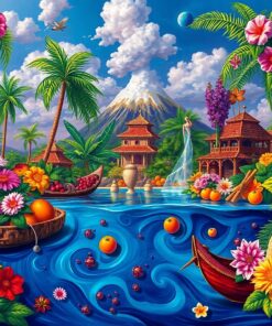 Baroque Spread Paint Numbers