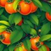 Jungle Persimmons Paint Numbers