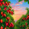 Sunset Canopy Paint Numbers