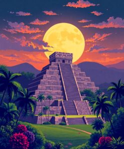 Moon Vista Paint Numbers