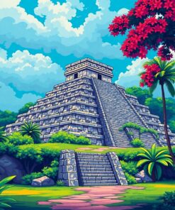 Temple Discovery Paint Numbers