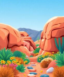 Oasis Horseshoe Paint Numbers