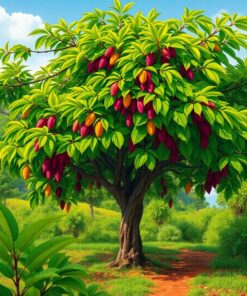 Cacao Tree Paint Numbers