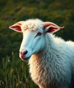 Lush Pasture Thirsty Ewe Paint By Numbers