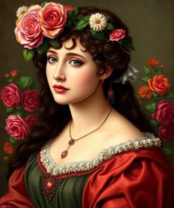 Renaissance Beauty Paint Numbers