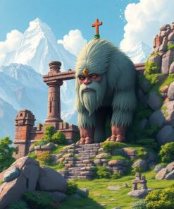 Mythical Watcher Paint Numbers