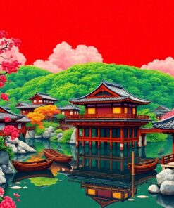 Lush Southern Shogunate Bay Paint By Numbers