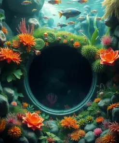 Lush Submarine Vent Life Paint By Numbers