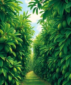 Avocado Canopy Paint Numbers