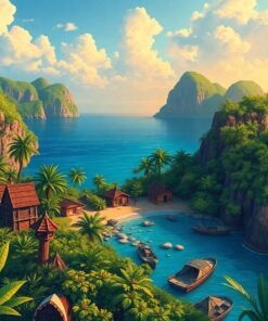 Bluff Encampment Paint Numbers