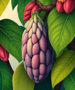 Cacao Pods Paint Numbers