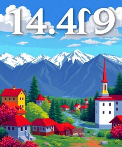 Colonial Facade Paint Numbers