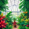 Tropical Conservatory Paint Numbers