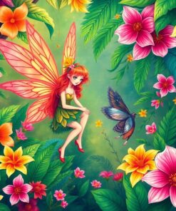 Fairy Magic Paint Numbers