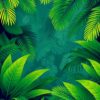 Tropical Fronds Paint Numbers