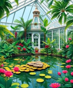 Glasshouse Pond Paint Numbers