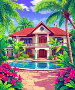 Manor House Paint Numbers