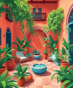 Riad Tea Paint Numbers