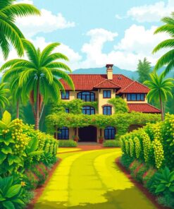 Vineyard Manor Paint Numbers