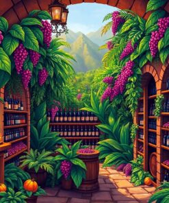 Wine Vault Paint Numbers