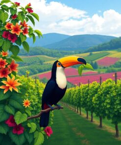 Toucan Realism Paint Numbers