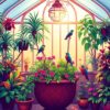 Aviary Planter Paint Numbers