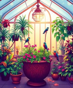 Aviary Planter Paint Numbers