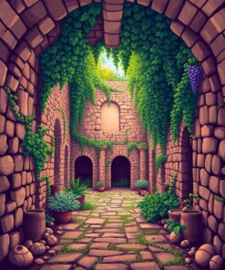 Cellar Ruins Paint Numbers