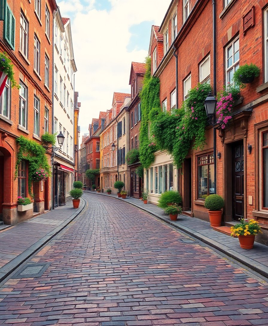 Cobblestone Crossing Paint Numbers Cobblestone Crossing Paint Numbers