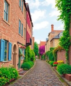 Cobblestone Path Paint Numbers