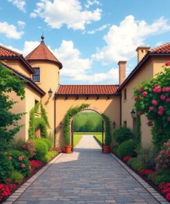 Estate Entrance Paint Numbers