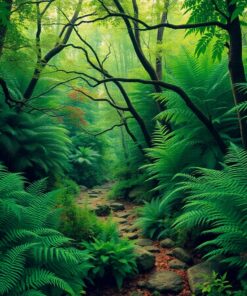 Fern Ravine Paint Numbers