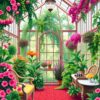Glasshouse Oasis Paint Numbers