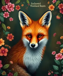 Lush Vintage Pavilion Fox Paint By Numbers
