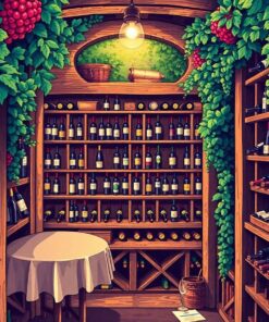 Wine Rack Paint Numbers