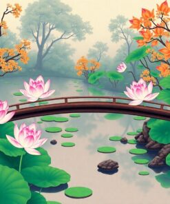 Lotus Crossing Paint Numbers