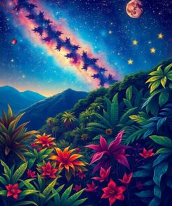 Exotic Jungle Paint Numbers