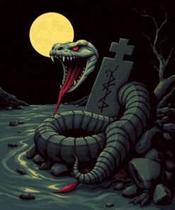 Grave Snake Paint Numbers
