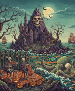 Macabre Island Serenade Paint By Numbers
