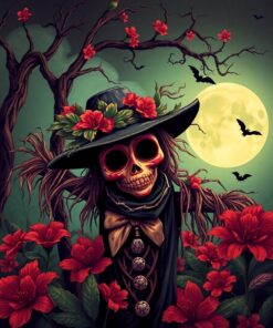 Mist Scarecrow Paint Numbers