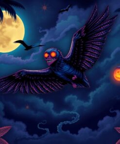 Night Flight Paint Numbers