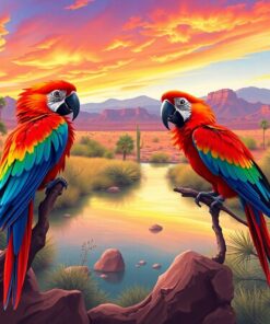 Arid Spring Paint Numbers