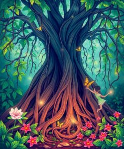 Banyan Roots Paint Numbers