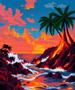 Swallowing Tropics Paint Numbers