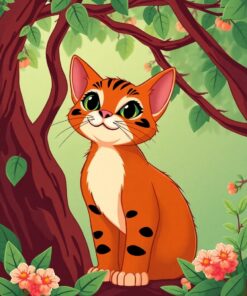 Canopy Feline Paint Numbers